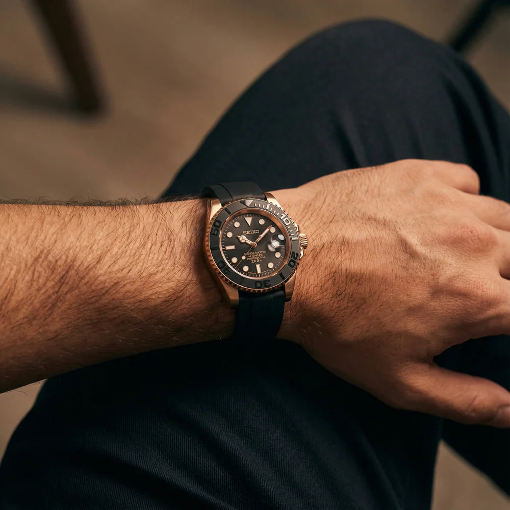 YachtMaster - Siyah RoseGold